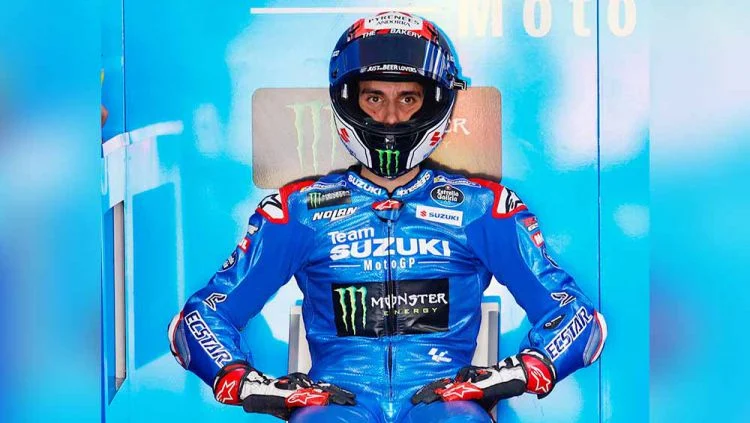 Waduh! Alex Rins Pamer Oleh-oleh Mengerikan dari MotoGP Mandalika 2022