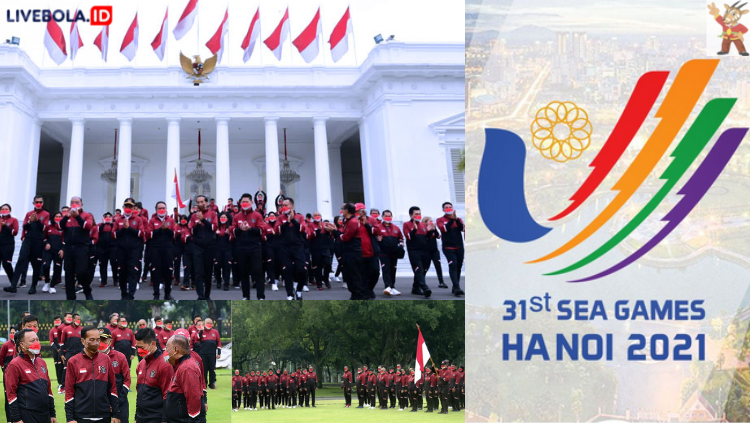 Upacara Pelepasan Kontingen Indonesia Menuju SEA Games Hanoi,Vietnam.