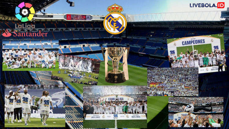 Real Madrid Juara Liga Spanyol 2021-2022