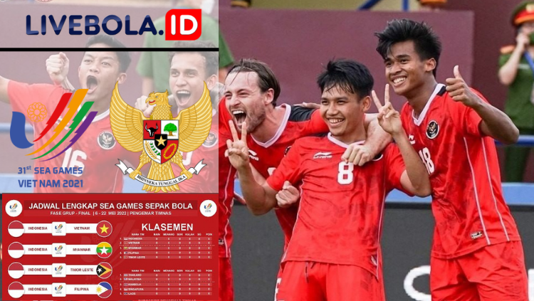 Hasil Sea Games 2021 Indonesia U23 vs Myanmar U23 Dengan Score 3-1