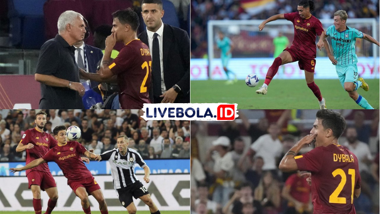 AS Roma di Serie A 2022/2023 Sejauh Ini: Masih di Bawah Lazio