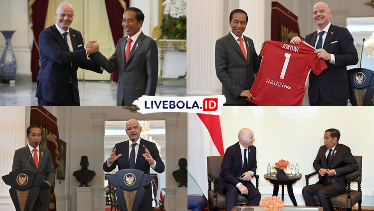 Pernyataan Presiden Jokowi Usai Bertemu Presiden FIFA!
