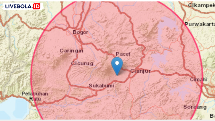 Gempa Kuat Guncang Jakarta Berkekuatan M 5,6 Berpusat di Cianjur