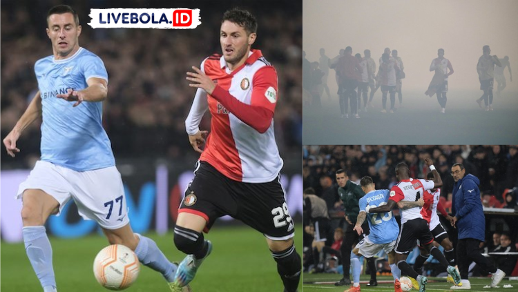 Liga Europa: Pelatih Lazio Mengaku Dilempari Air Kencing Oleh Fans Feyenoord