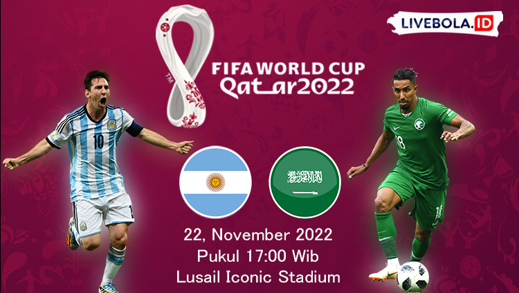 Link Live Streaming Piala Dunia Qatar 2022 Argentina vs Arab Saudi