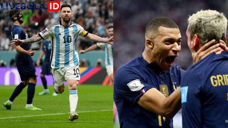 Head To Head Dua Raksasa Sepak Bola Argentina vs Prancis